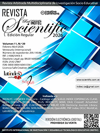 					Ver Vol. 11 Núm. 39 (2026): Revista Scientific
				